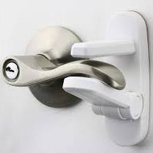 Wappa Baby Child Proof Door Lever Lock, 2 Pack