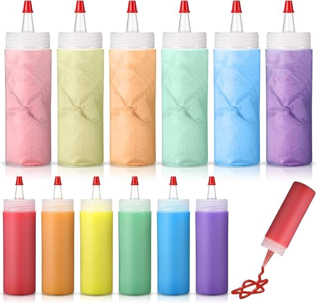 FunooFuno 6 Pack DIY Sidewalk and Chalkboard Fun Set