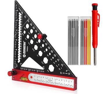 Rongpro 7 Inch Multi-Purpose Rafter Square