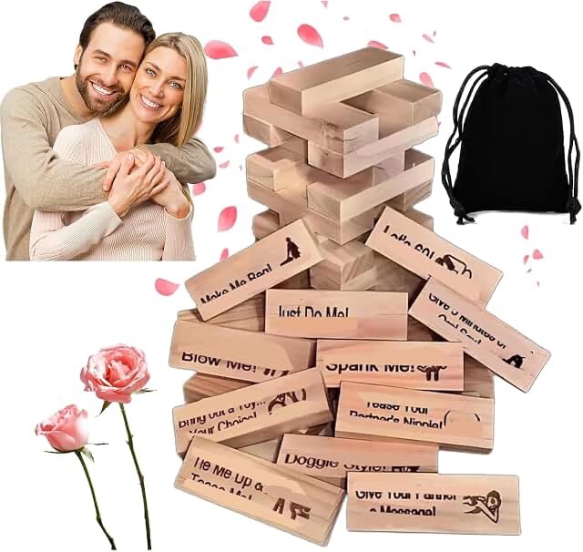 Lust Tower - 48Pcs Super Naughty Date Night Party Game