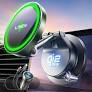 LISEN W608 Pro Qi2.2 Suction Cup Mount Wireless Car Charger