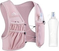Zelvot Running Vest Marathon (Pink, M/L)
