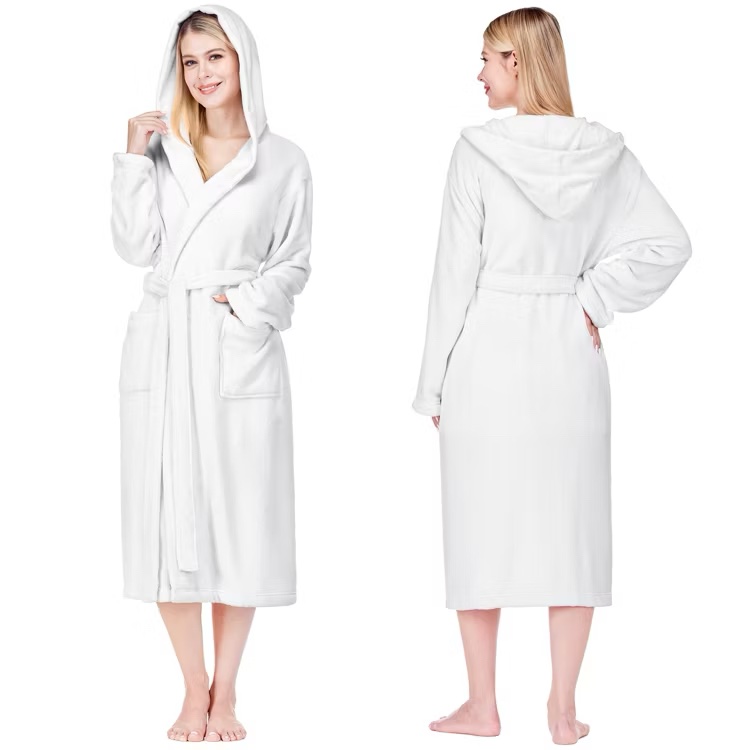White robe with hood