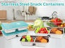 Grab and Go Snack Containers for Camping (4-Piece Set)