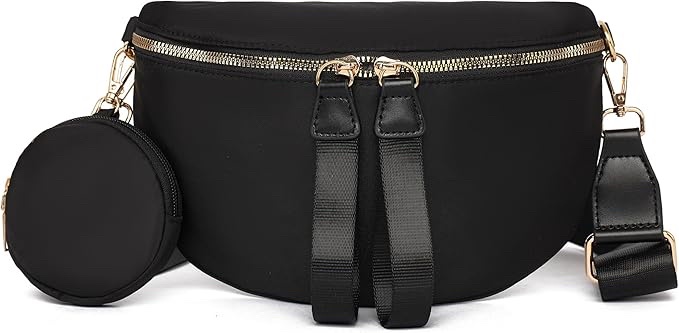 Eslicor Quilted Crossbody Belt Bag