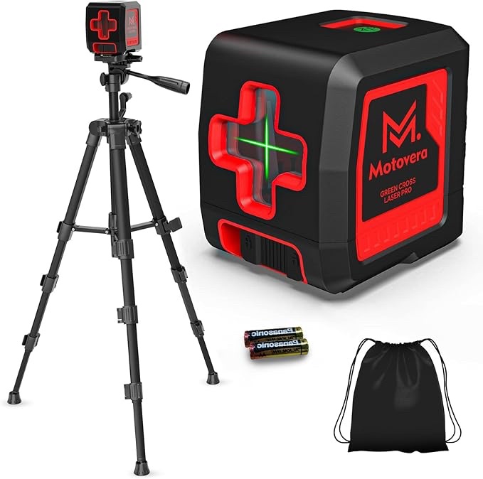 M. Laser Level with Tripod, Model LS-T6G