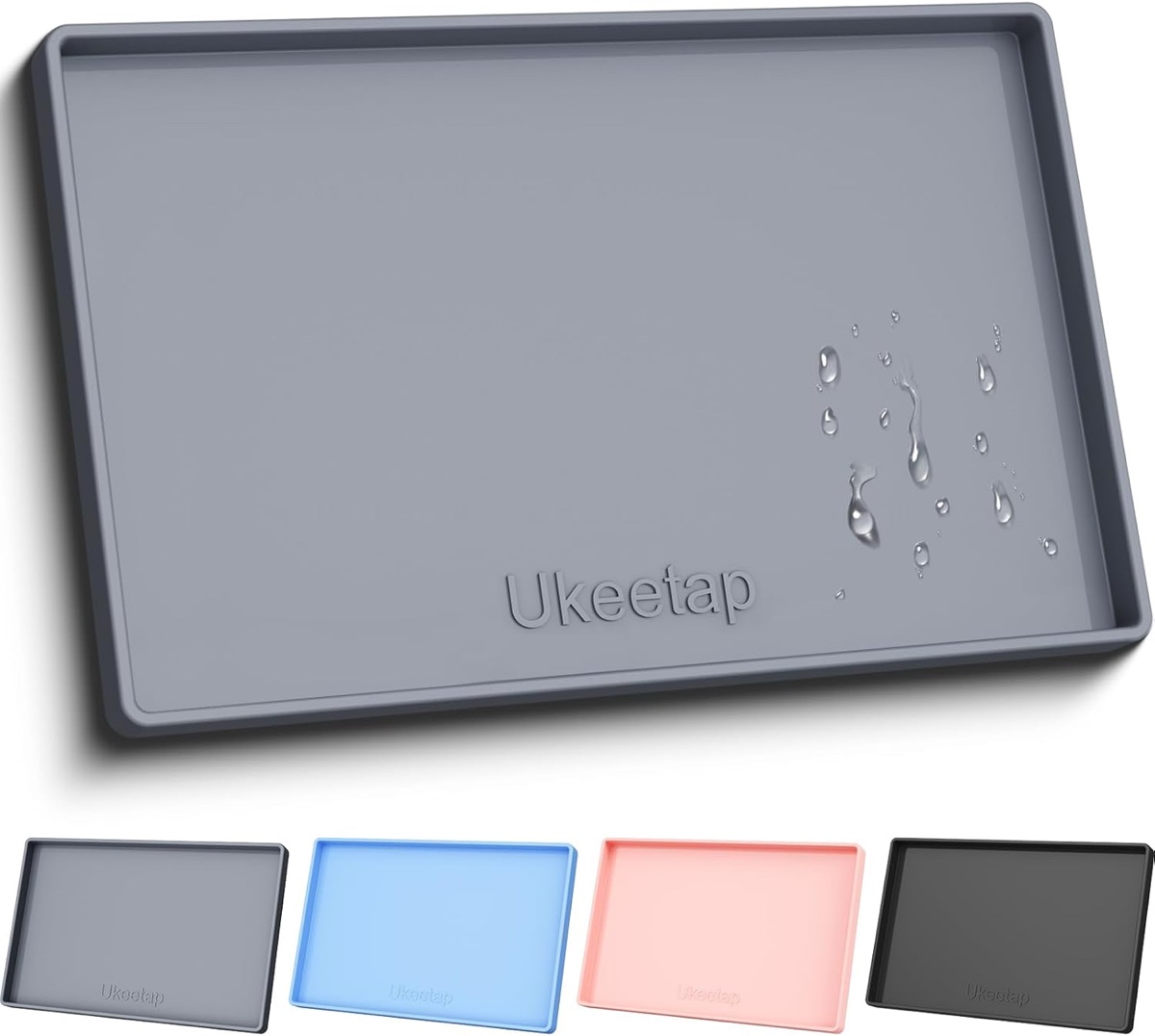 Ukeetap Waterproof Silicone Mat 34"x22"