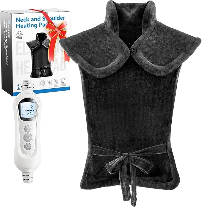 WUGE Heating Pad for Neck, Shoulders, and Back