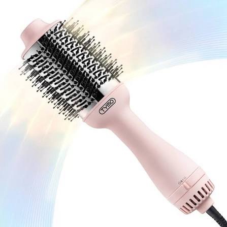 One Step Hair Dryer & Volumizing Ionic Hair Brush, Rose Pink