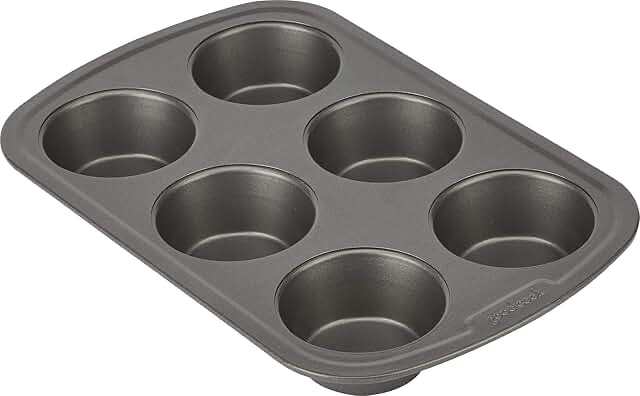 Non-Stick 6-Cup Muffin Pan / Baking Tin