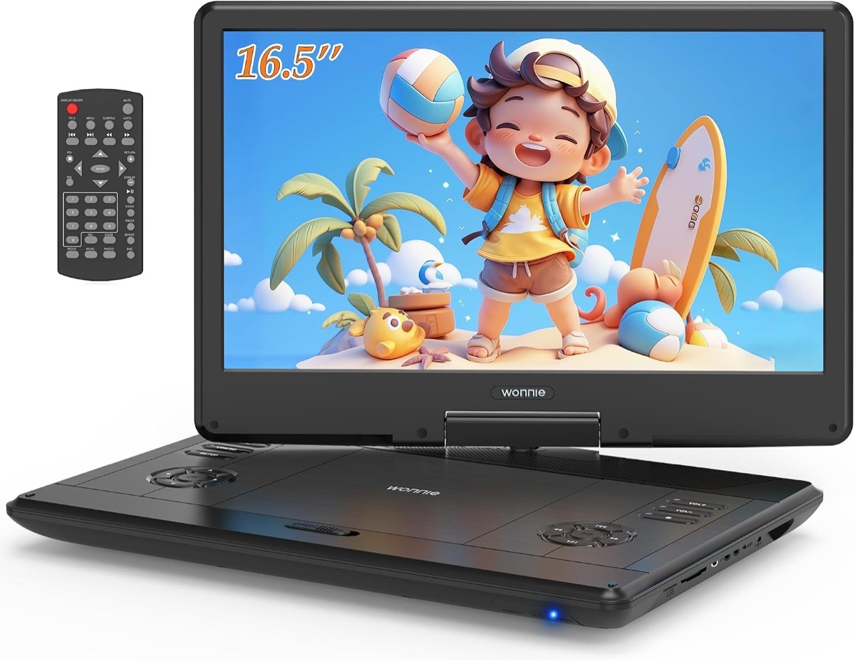 Wonnie Portable Multimedia Player with Swivel Screen