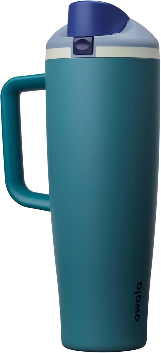 Owala FreeSip Insulated Stainless Steel Water Bottle with Handle, 40 oz