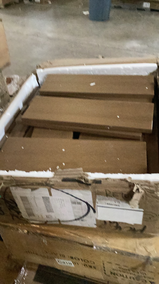 Miscellaneous wood from incomplete furniture