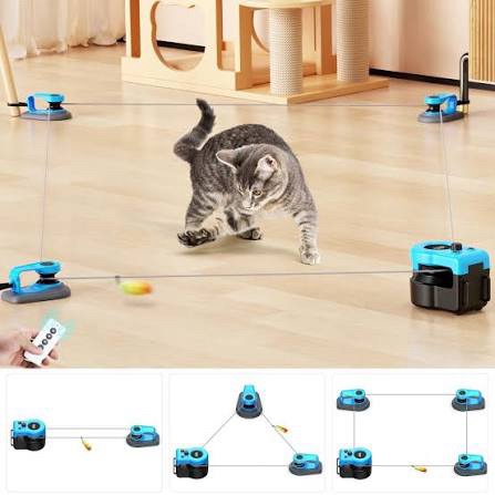 Running Cat Toys Interactive Cat Toy