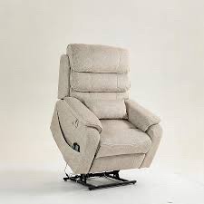 Power Lift Recliner White