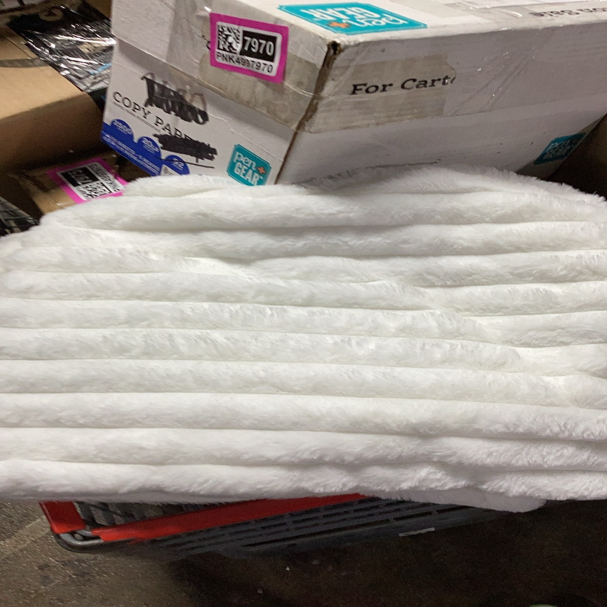 Set Of 4 Faux Fur Throw Pillow Covers