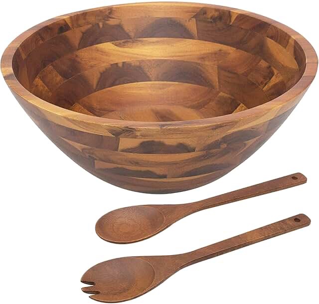 AIDEA Set of 3 Wooden Server Set