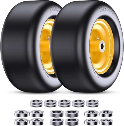 Replacement Lawn Mower Anti-Scalp Wheel with Hardware Kit