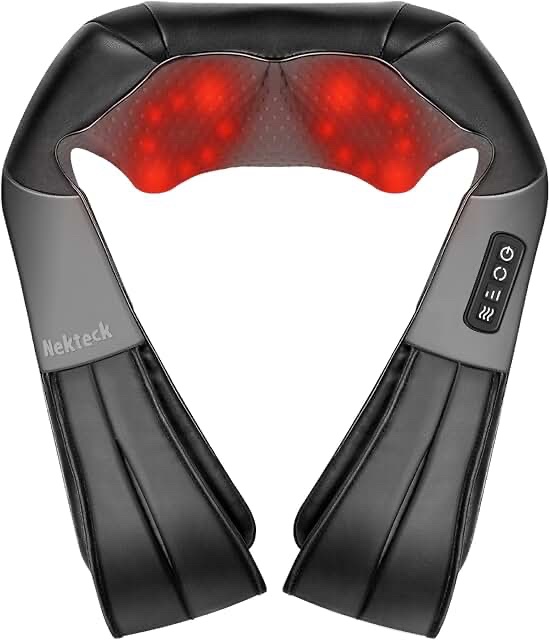 Nekteck Neck and Back Massager with Heat