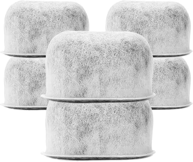 Geesta Water Filter Starter Kit for Keurig - 6 Pack + 10 Replacement Cartridges