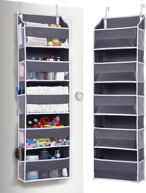 ULG 5-Layer Hanging Closet Organizer - Dark Grey