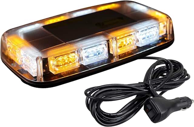 ASPL Magnetic Mount LED Strobe Warning Light Bar