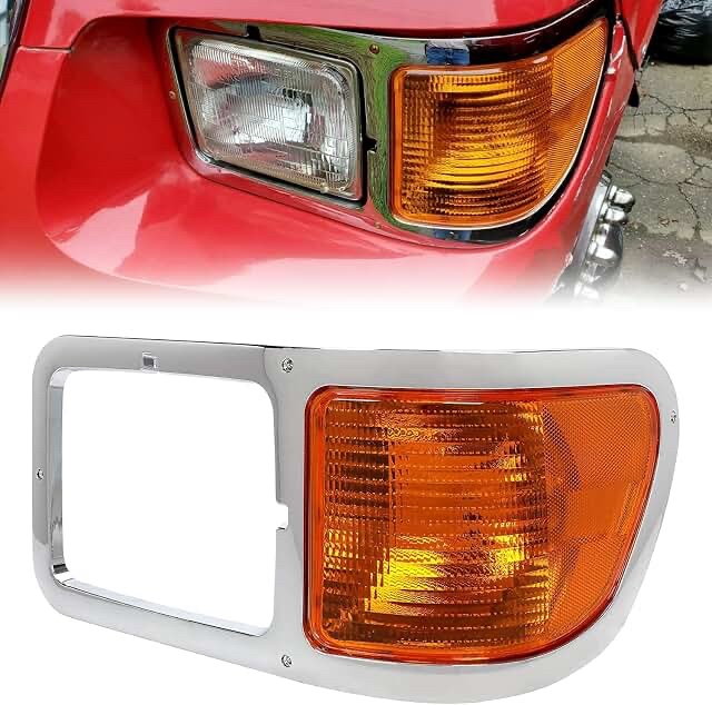 Amazon.com: HECASA Corner Light Headlight w/Park Light Left Compatible with 2000-2015 FORD F650 / F750 Headlamp w/Chrome Bezel Driver Side Replacement for FO2520196 : Automotive