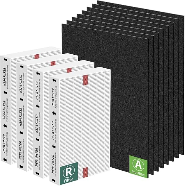 Replacement HEPA Air Purifier Filter Panels (Multiple Pack)
