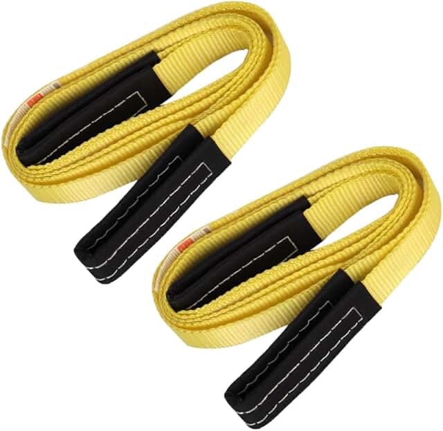 Xstrap Commercial 8 FT Multi Purpose Tow Strap (2 Pack)
