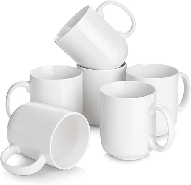 DOWAN 20 Ounce Coffee Mug set of 6