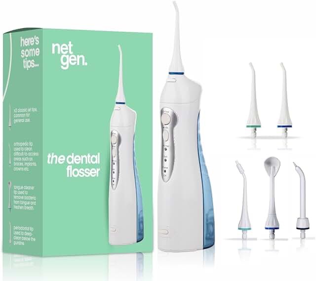 Net Gen. The Dental Flosser Cordless Water Flosser