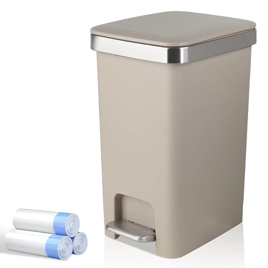 Generic Pedal Trash Can with Lid