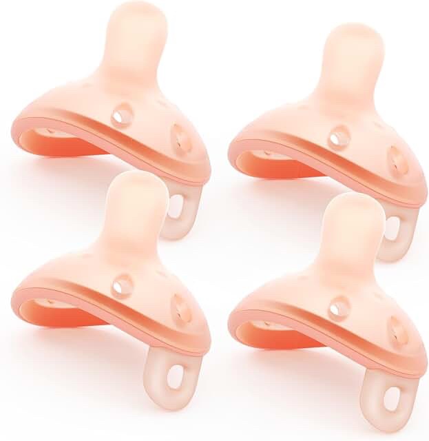 Garkoko Graded Soothing Series Soothing Pacifiers, 4 PCS
