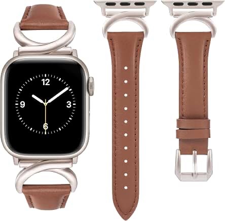 Minyee Fashion Watch Band - Brown Leather