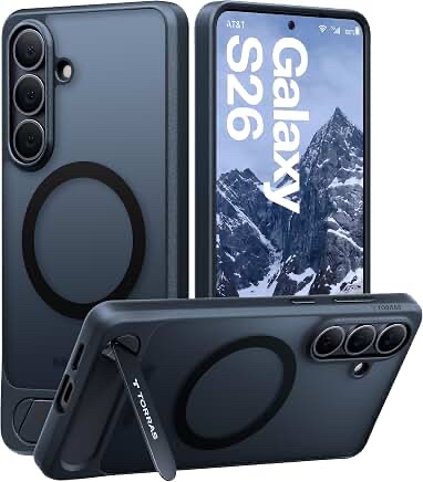 TORRAS Strong Magnetic Phone Cover for Samsung Galaxy S26 6.9 inch