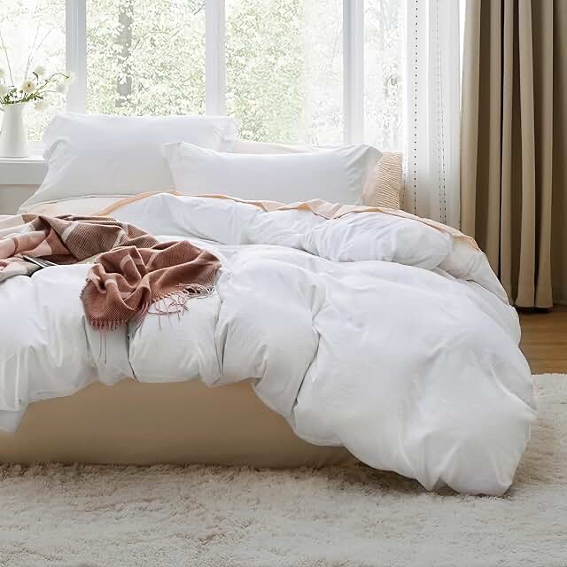 Bedsure Oversized King Duvet Cover Set