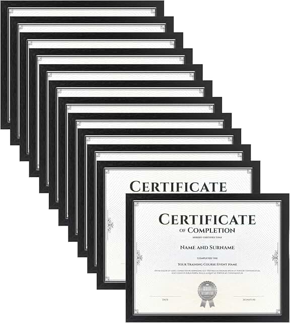HORLIMER 8.5x11 Desktop Display Photo Frame