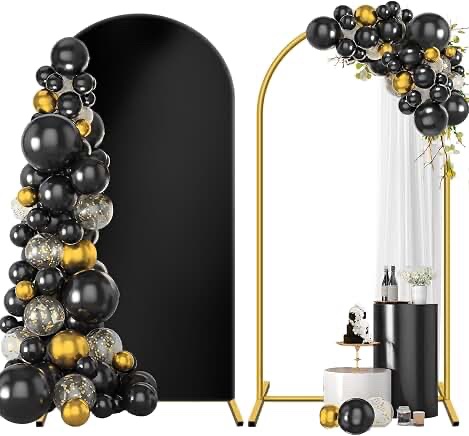 HEMMOTOP Backdrop Stand or Photography Equipment, 7.2 ft balloon party arch