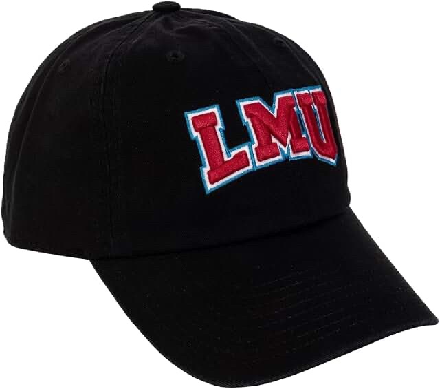 Desert Cactus Loyola Marymount University (LMU) Lions Baseball Hat - Black, Adjustable