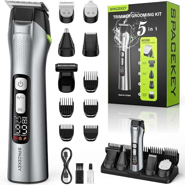 SPACEKEY 5-in-1 Trimmer Grooming Kit