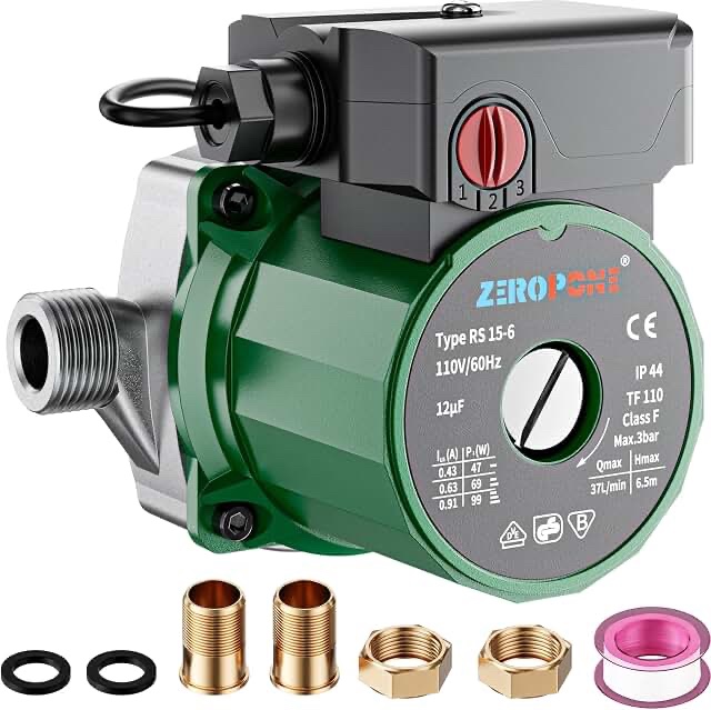 Zeropone RS 15-6 Hot Water Recirculating Pump
