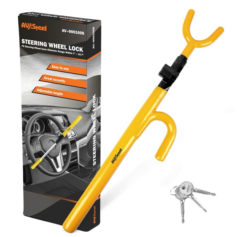 AU-Steel Steering Wheel Lock