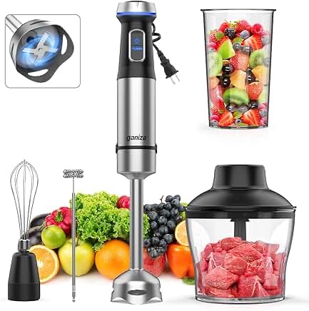 Ganiza Immersion Hand Blender 4-in-1 Multi-Purpose Kitchen Tool