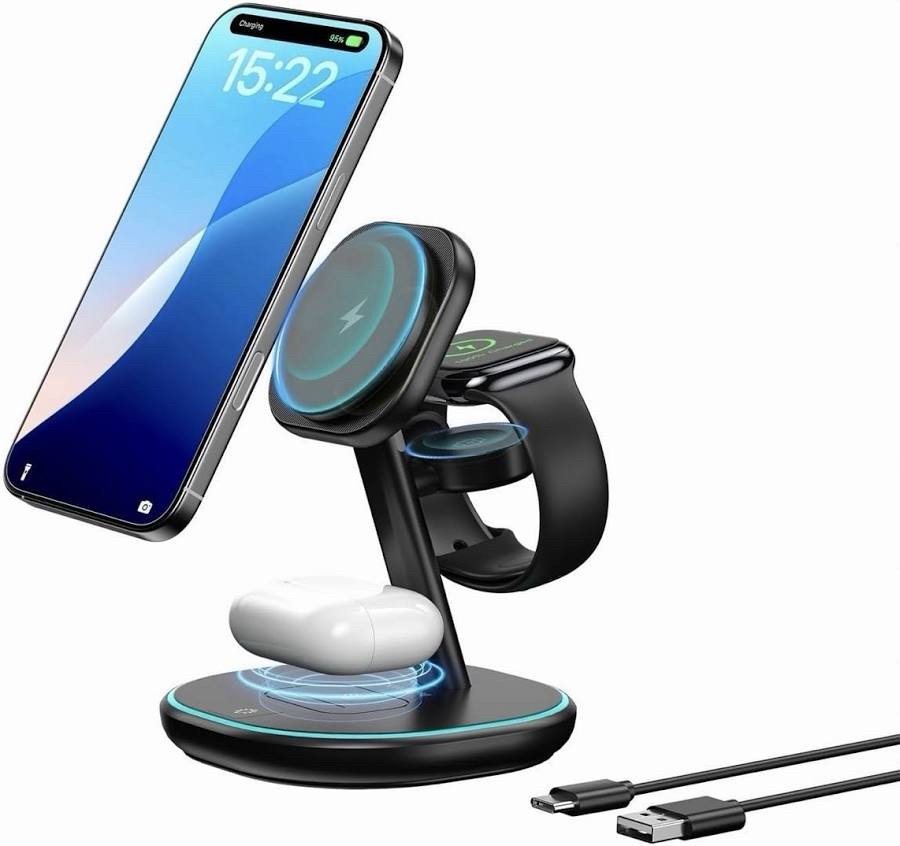 EnergyCell 3-in-1 Wireless Charging Station