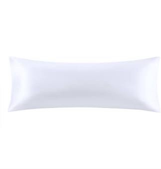 White pillowcase for body pillow