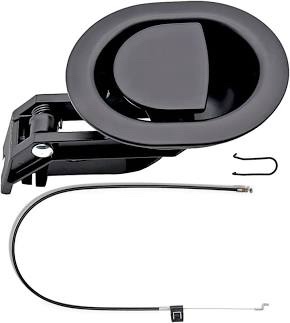 Itmagic Universal Heavy-Duty Metal Sofa Chair Recliner Release Pull Handle Replacement Part with Cable