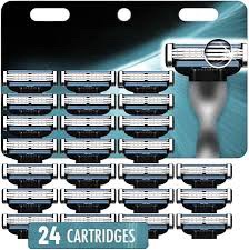 24-pack Union Razors Replacement Razor Blades - 4 per Pack (Compatible with Mach 3)