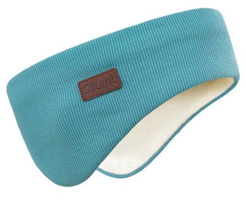 (See all photos)Oliumt Ribbed Winter Ear Warmer Headband Set (Black & Blue)