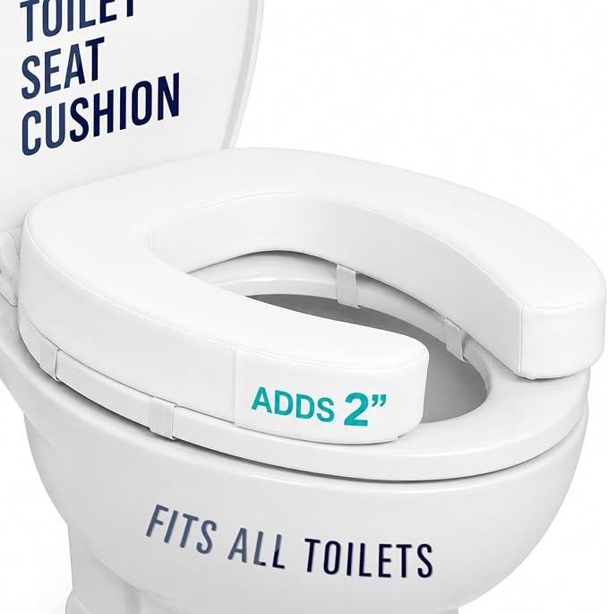Vive Health Cushioned Toilet Seat