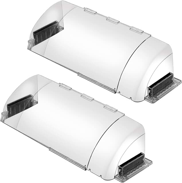Air Vent Deflector - 2 Pack Adjustable 8.5" to 15"